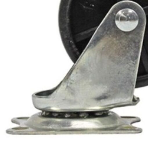 RODIZIO GIRATORIO BASE PLANA 1.1/4 8,5KG PRETO BESTFER