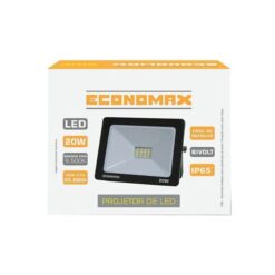 REFLETOR LED 20W 6500K BIVOLT - ECONOMAX