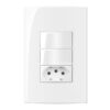 INTERRUPTOR 2 SECOES TOMADA 2P+T 10A 20542501 - MARGIRIUS