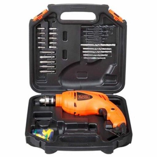FURADEIRA IMPACTO 3/8 +50 ACESSORIOS HD400K50 550W 127V - B&D
