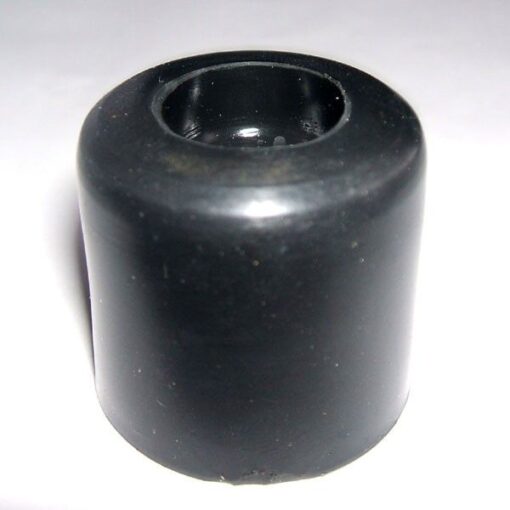 BATENTE BORRACHA MEDIO ALTO PRETO
