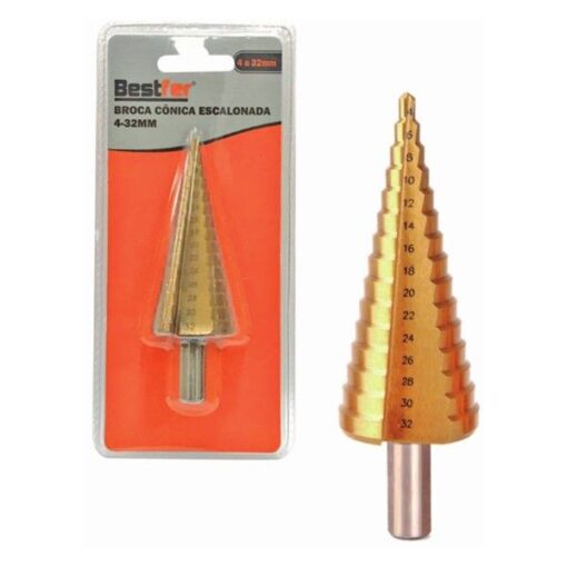 BROCA CONICA ESCALONADA 4-32MM BFH1852 - BESTFER