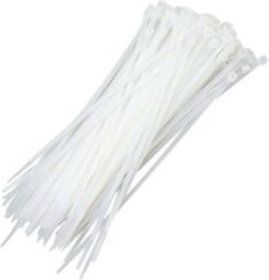 ABRACADEIRA LACRE 3,5X200 BRANCA C/100 - FOXLUX