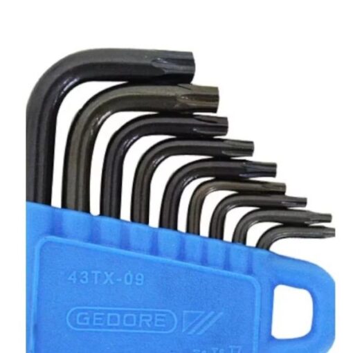 JOGO CHAVE TORK 9 PCS PEQUENA - GEDORE