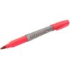 MARCADOR INDUSTRIAL VERMELHO PONTA FINA - BRASFORT
