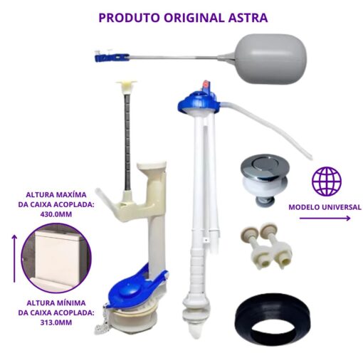 MECANISMO COMPLETO UNIVERSAL SUPERIOR MU/S - ASTRA