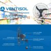 VENTILADOR PAREDE PRETO 60CM 200W 127/220V PREMIUN VENTISOL