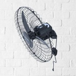 VENTILADOR PAREDE PRETO 60CM 147W 127V NEW - VENTISOL