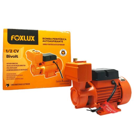 BOMBA AUTO ASPIRANTE 0.5CV 127/220V 64.41 - FOXLUX