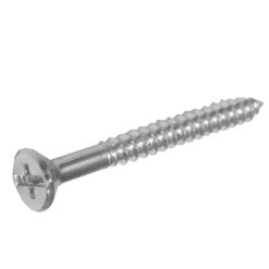 PARAFUSO MADEIRA ZINCO CABECA CHATA 4.2X30